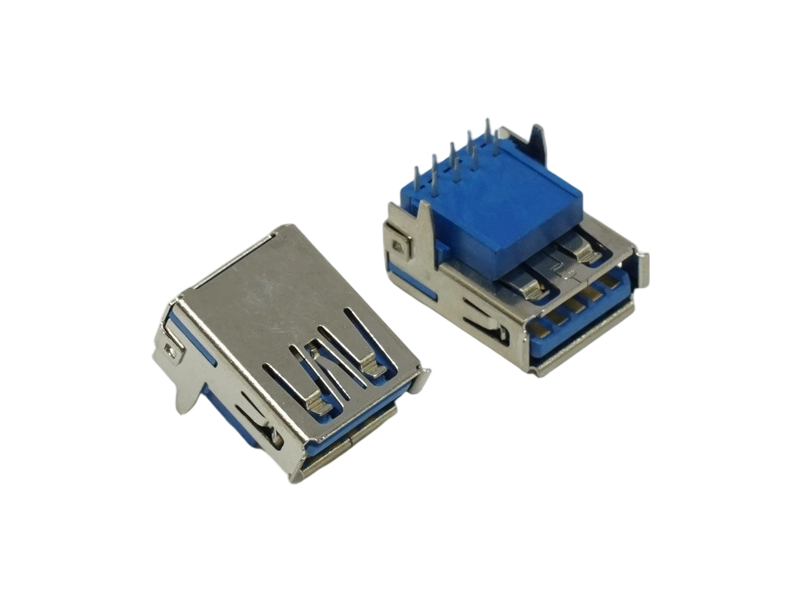 USB3.0 AF 90度插板 垫高9.5